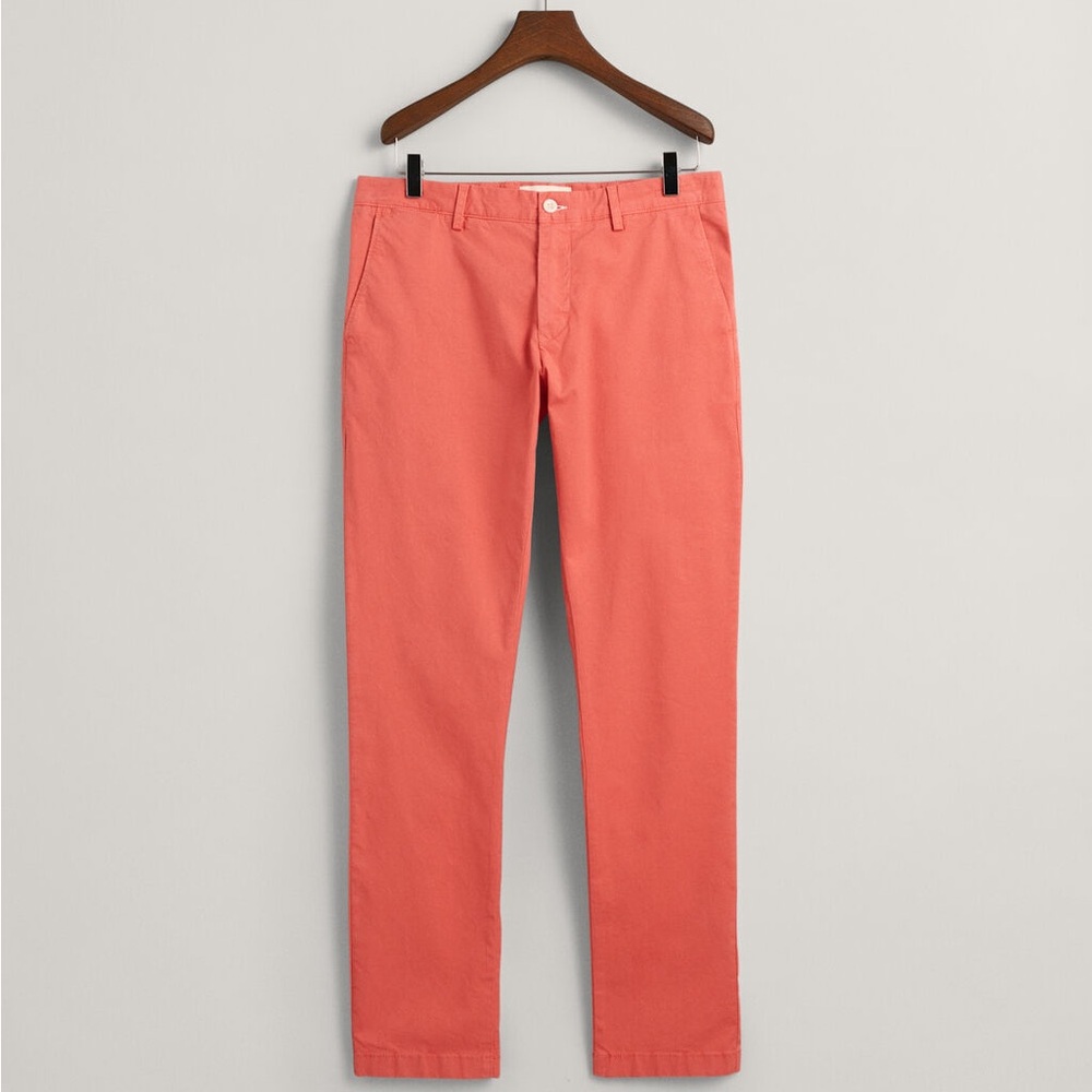 GANT sunset pink sunfaded chinos